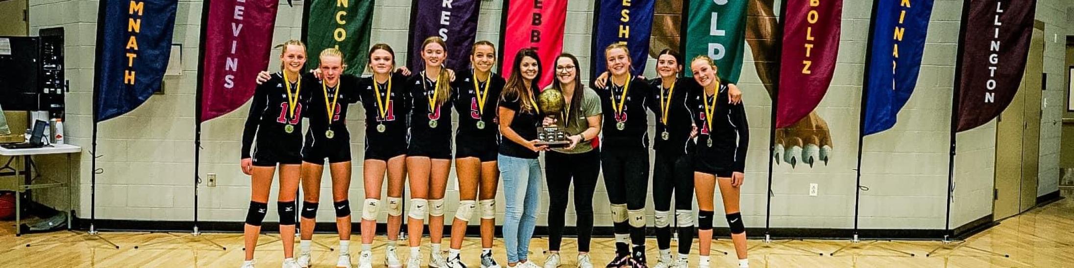 2023 Girls Volleyball District Champs