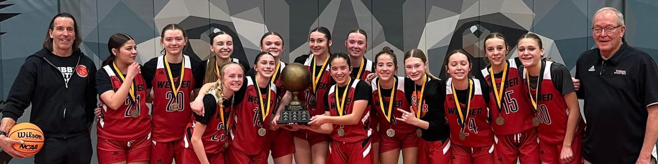 2025 Girls Basketball District Champs