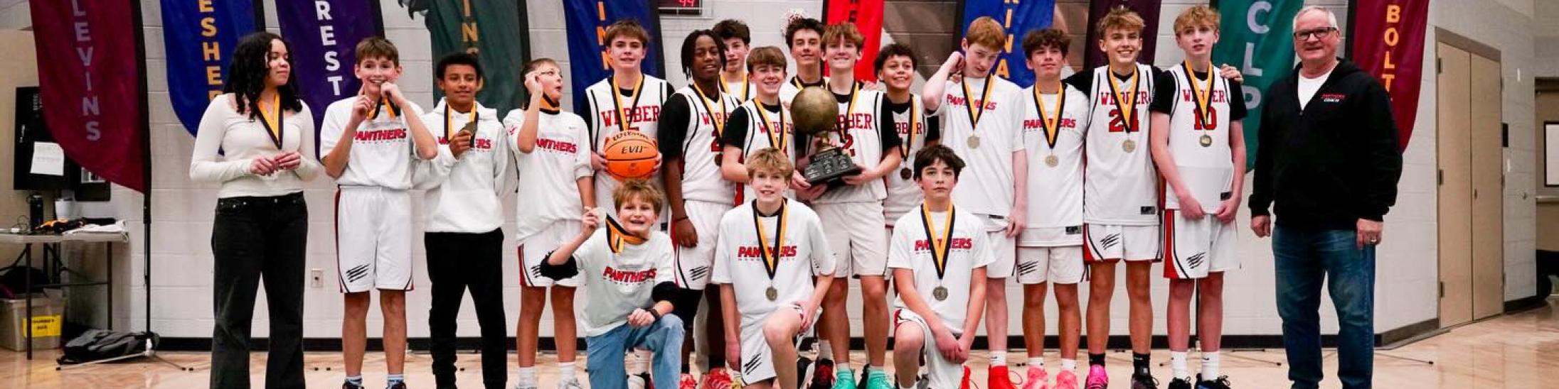 Boys Basketball Champs 2025