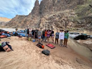 Grand Canyon river runners