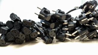 phot of a computer charger