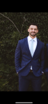 A solo picture of me from my friend's wedding!