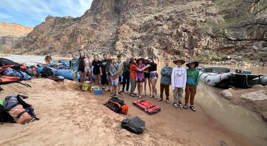 Grand Canyon river runners
