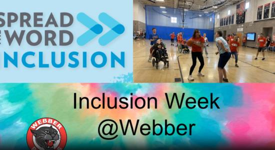 Inclusion week at Webber